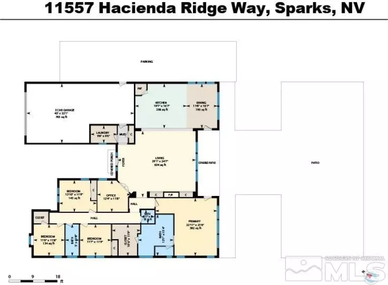 11557 Hacienda Ridge Way, Sparks, Nevada 89441, 4 Bedrooms Bedrooms, ,2 BathroomsBathrooms,Residential,For Sale,Hacienda Ridge Way,240002077