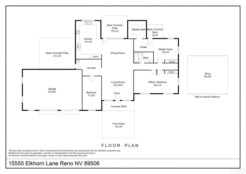 15555 Elkhorn Ln, Reno, Nevada 89506, 3 Bedrooms Bedrooms, ,2 BathroomsBathrooms,Residential,For Sale,Elkhorn Ln,240006286