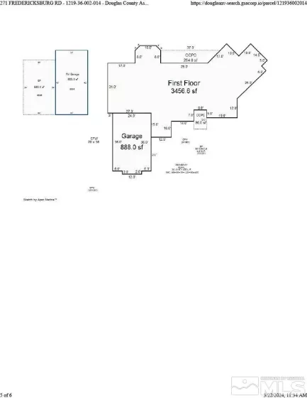 271 Fredericksburg Rd, Gardnerville, Nevada 89460, 4 Bedrooms Bedrooms, ,3 BathroomsBathrooms,Residential,For Sale,Fredericksburg Rd,240002290