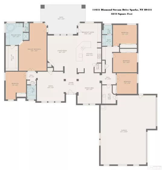 11641 Diamond Stream Dr, Sparks, Nevada 89441, 5 Bedrooms Bedrooms, ,3 BathroomsBathrooms,Residential,For Sale,Diamond Stream Dr,240005414