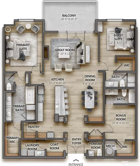 323 Tramway Dr, Stateline, Nevada 89449, 2 Bedrooms Bedrooms, ,3 BathroomsBathrooms,Residential,For Sale,Tramway Dr,240010012