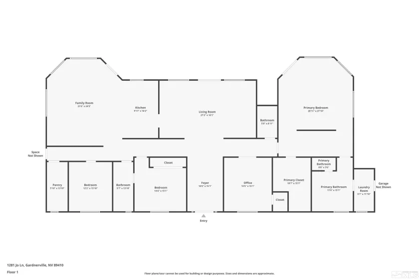 1281 Jo Lane, Gardnerville, Nevada 89410, 3 Bedrooms Bedrooms, ,3 BathroomsBathrooms,Residential,For Sale,Jo Lane,240010228