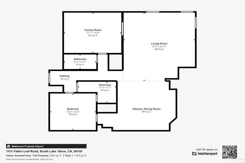 1151 Fallen Leaf Road, South Lake Tahoe, California 96150, 4 Bedrooms Bedrooms, ,3 BathroomsBathrooms,Residential,For Sale,Fallen Leaf Road,240010227