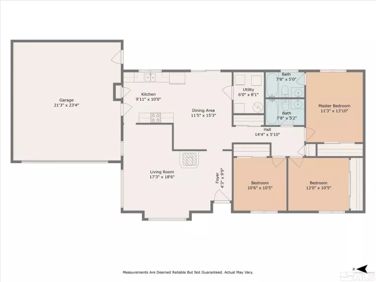 3870 Brant Street, Reno, Nevada 89508, 3 Bedrooms Bedrooms, ,2 BathroomsBathrooms,Residential,For Sale,Brant Street,240010372