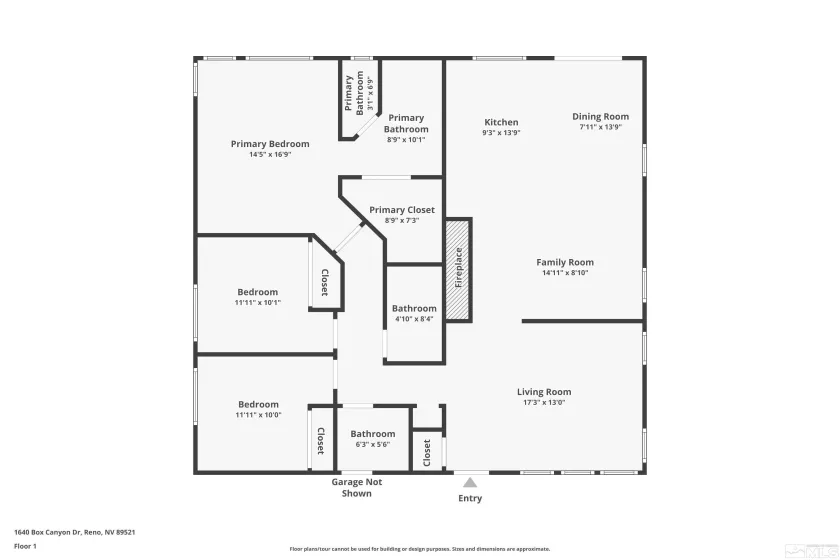 1640 Box Canyon Dr, Reno, Nevada 89521, 3 Bedrooms Bedrooms, ,2 BathroomsBathrooms,Residential,For Sale,Box Canyon Dr,240011038