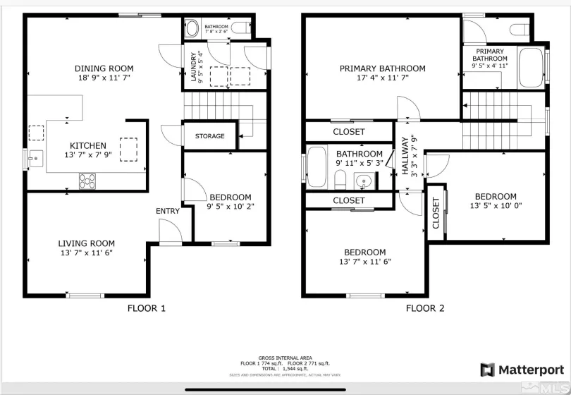 17700 Boxelder Ct, Reno, Nevada 89508, 3 Bedrooms Bedrooms, ,2 BathroomsBathrooms,Residential,For Sale,Boxelder Ct,240011159