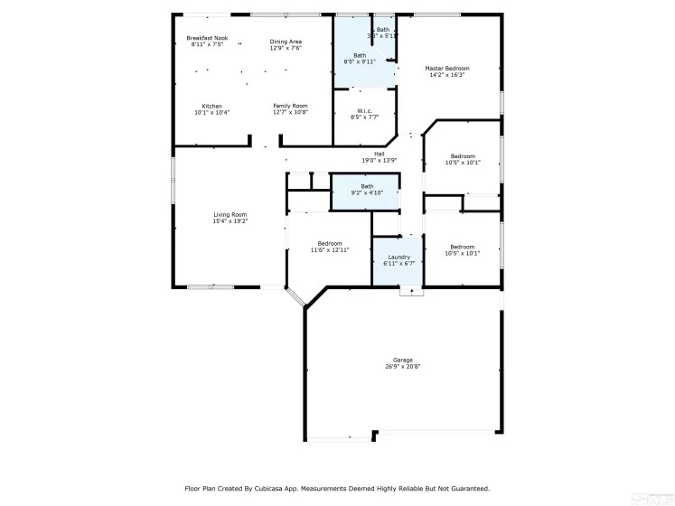 7926 White Falls Dr, Reno, Nevada 89506, 4 Bedrooms Bedrooms, ,2 BathroomsBathrooms,Residential,For Sale,White Falls Dr,240011521