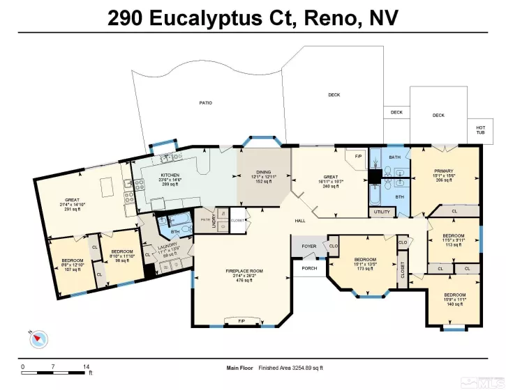 290 Eucalyptus Court, Reno, Nevada 89523, 6 Bedrooms Bedrooms, ,3 BathroomsBathrooms,Residential,For Sale,Eucalyptus Court,240010761