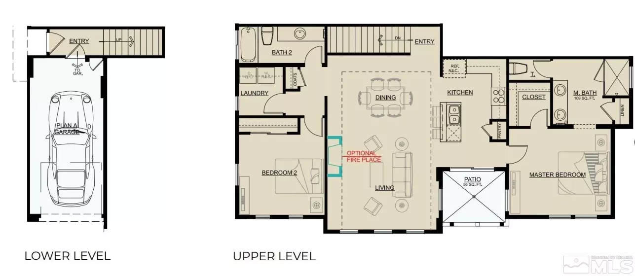 3670 Flare Lane #1, Carson City, Nevada 89705, 2 Bedrooms Bedrooms, ,2 BathroomsBathrooms,Residential,For Sale,Flare Lane #1,240012473