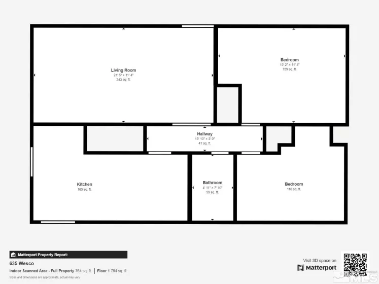 635 Weso St, Winnemucca, Nevada 89445, 2 Bedrooms Bedrooms, ,1 BathroomBathrooms,Residential,For Sale,Weso St,240012560