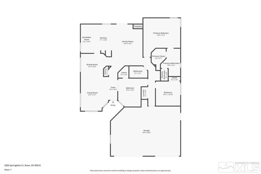 2205 Springdale Court, Reno, Nevada 89523, 3 Bedrooms Bedrooms, ,2 BathroomsBathrooms,Residential,For Sale,Springdale Court,240013418