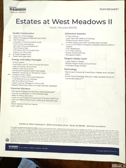 8333 Endsley Dr, Verdi, Nevada 89439, 4 Bedrooms Bedrooms, ,3 BathroomsBathrooms,Residential,For Sale,Endsley Dr,240013926