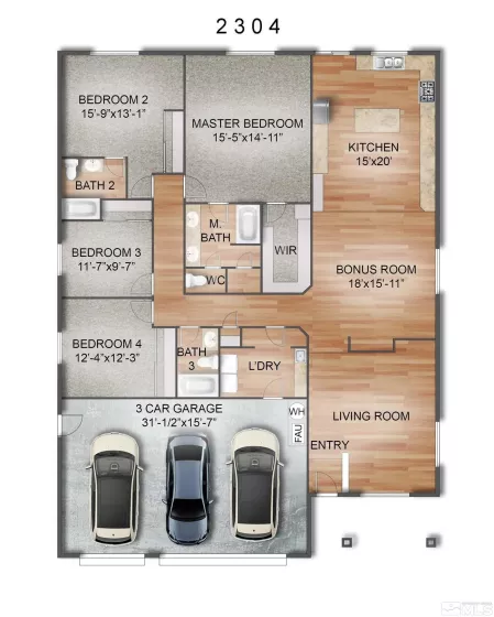 4018 Cold Springs Court, Reno, Nevada 89508, 4 Bedrooms Bedrooms, ,3 BathroomsBathrooms,Residential,For Sale,Cold Springs Court,240004208