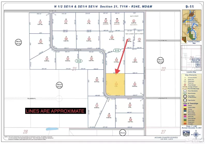 62 Acciari Rd, Smith, Nevada 89430, ,Land,For Sale,Acciari Rd,230013586