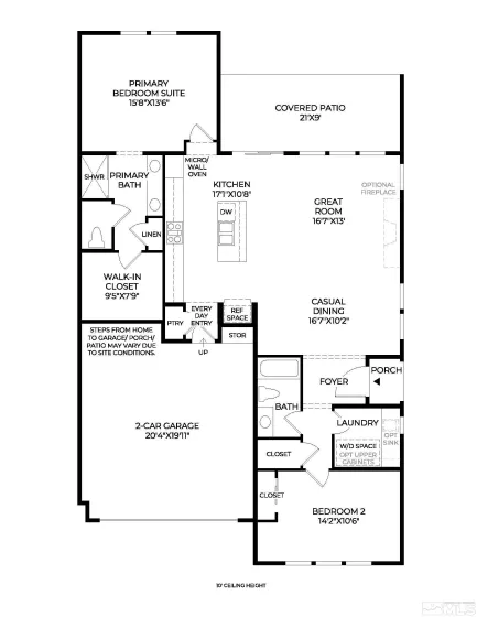 7320 Oakmont Lane, Sparks, Nevada 89436, 2 Bedrooms Bedrooms, ,2 BathroomsBathrooms,Residential,For Sale,Oakmont Lane,240014891