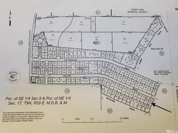 508 Walker Dr, Walker Lake, Nevada 89415, ,Land,For Sale,Walker Dr,240015136