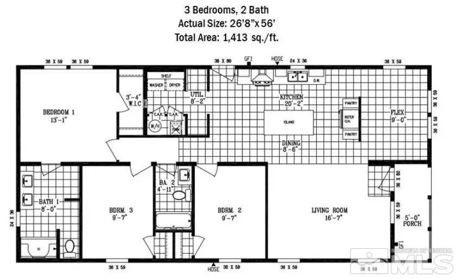 3347 Crown Royal Circle, Winnemucca, Nevada 89445, 3 Bedrooms Bedrooms, ,2 BathroomsBathrooms,Residential,For Sale,Crown Royal Circle,250000129