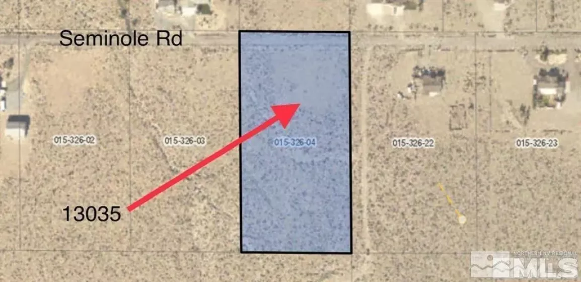 13035 Seminole Rd, Stagecoach, Nevada 89429, ,Land,For Sale,Seminole Rd,250000311