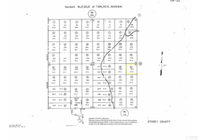 APN 00422120, Virginia City, Nevada 89521, ,Land,For Sale,00422120,250000641