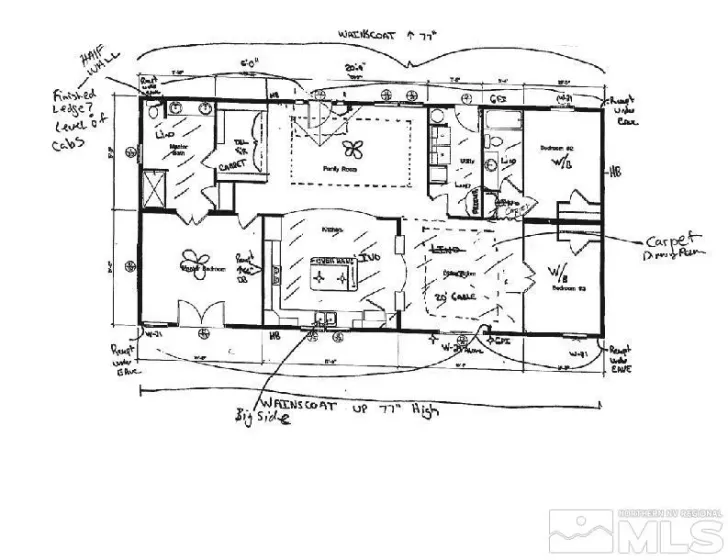 230 Pintail Way, Washoe Valley, Nevada 89704, 3 Bedrooms Bedrooms, ,2 BathroomsBathrooms,Residential,For Sale,Pintail Way,250000647