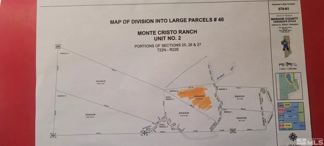 3655 Piute Creek Rd, Reno, Nevada 89510, ,Land,For Sale,Piute Creek Rd,250000780