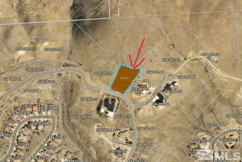 2370 Eagle Bend Trail, Reno, Nevada 89523, ,Land,For Sale,Eagle Bend Trail,250003130